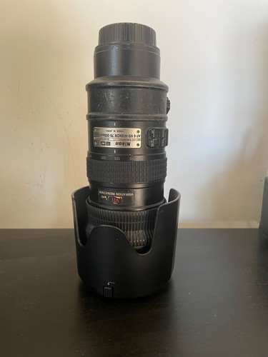 Nikon nikkor 70 200mm - nikon, 70-200mm