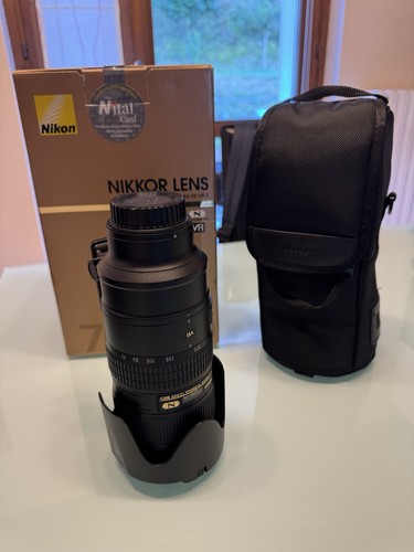 Nikon nikkor 70 200mm - af-s,